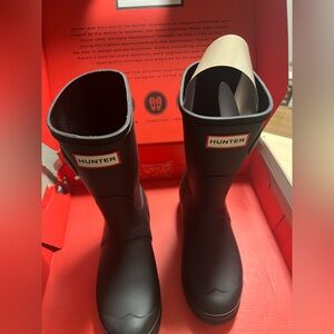 Hunter Black Rain Boots
